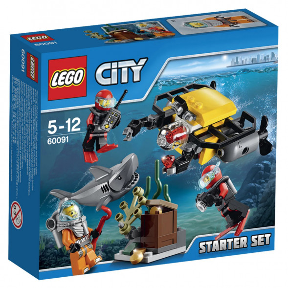 Конструктор LEGO City Deep Sea Explorers 60091 Исследование морских глубин в Новороссийске