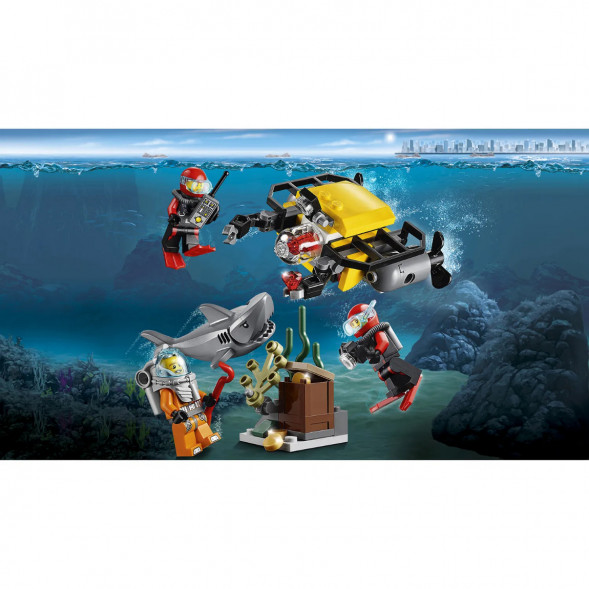 Конструктор LEGO City Deep Sea Explorers 60091 Исследование морских глубин в Новороссийске