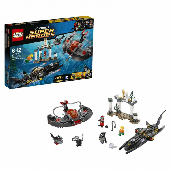Конструктор LEGO Super Heroes 76027 Глубоководная атака Черного Манта в Новороссийске