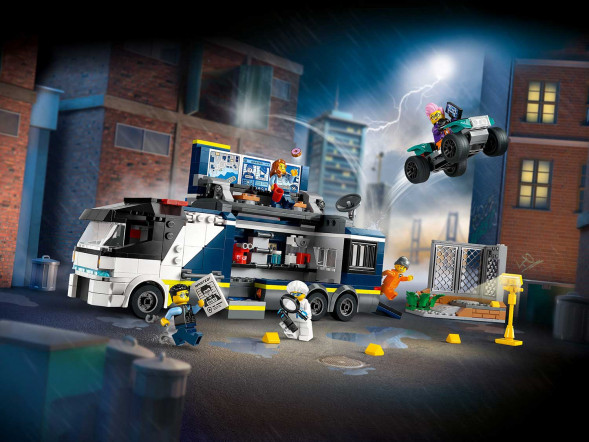 Конструктор LEGO City 60418 Полицейский грузовик криминалистической лаборатории в Новороссийске