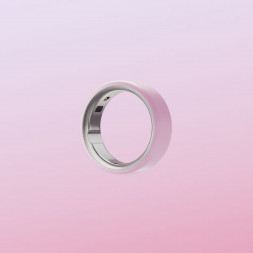 Умное кольцо Oura Ring 4 Ceramic (размер 5), Розовый/Petal