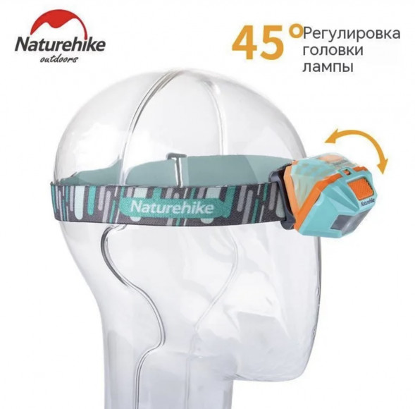 Налобный фонарь Naturehike TD-02, голубой в Новороссийске