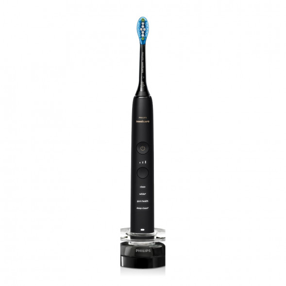 Набор из 2 электрических зубных щеток Philips Sonicare DiamondClean 9000 HX9914/54, чёрный в Новороссийске