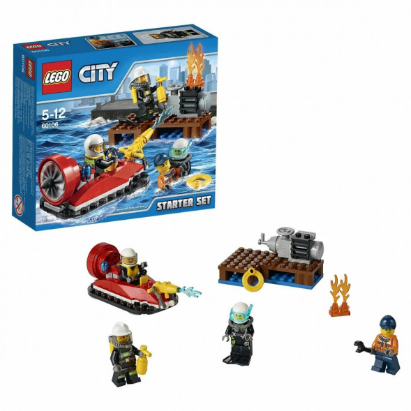 Конструктор LEGO City Fire 60106 Пожарная охрана в Новороссийске