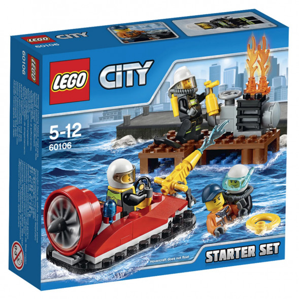 Конструктор LEGO City Fire 60106 Пожарная охрана в Новороссийске