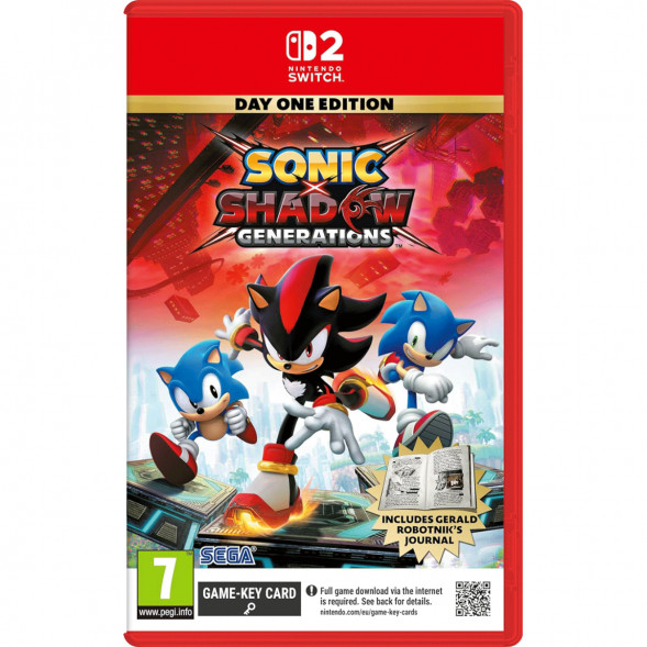 Игра Sonic x Shadow Generations. Day One Edition [Nintendo Switch 2, русские субтитры] в Новороссийске