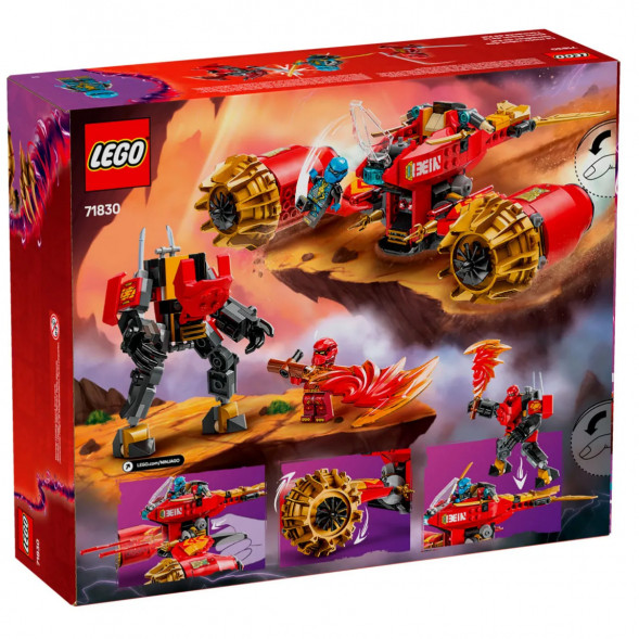 Конструктор LEGO Ninjago 71830 Боевой робот Кая «Всадник бури» в Новороссийске