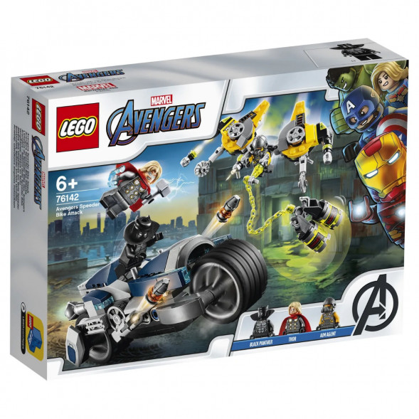 Конструктор LEGO Super Heroes 76142 Мстители Атака на спортбайке в Новороссийске