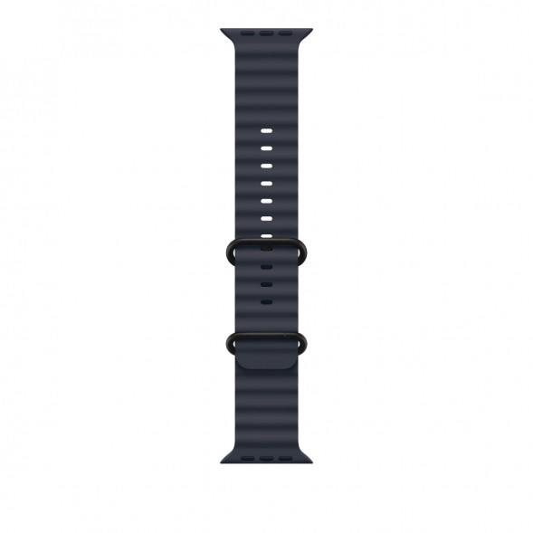 Ремешок Apple Watch 49мм Navy Ocean Band - Black Titanium Finish (MYPA3) в Новороссийске