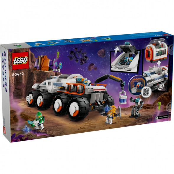 Конструктор LEGO City 60432 Командный вездеход и кран-погрузчик в Новороссийске