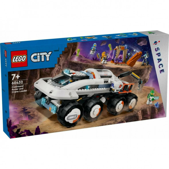 Конструктор LEGO City 60432 Командный вездеход и кран-погрузчик в Новороссийске