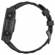 Умные часы Garmin Fenix E 47мм Amoled Slate Grey Steel с чёрным силиконовым ремешком 010-03025-01 в Новороссийске