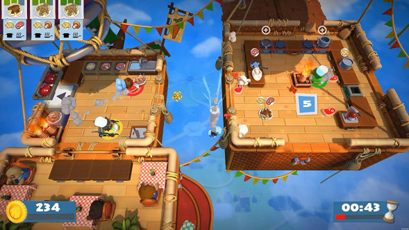 Игра Overcooked &amp;amp; Overcooked 2 [Nintendo Switch, английская версия] в Новороссийске