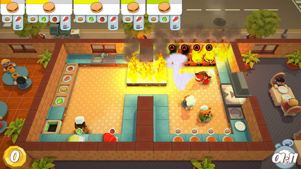 Игра Overcooked &amp;amp; Overcooked 2 [Nintendo Switch, английская версия] в Новороссийске