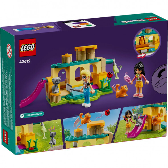 Конструктор LEGO Friends 42612 Приключение на игровой площадке для кошек в Новороссийске