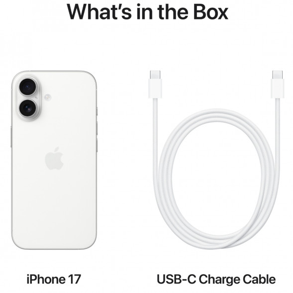 Смартфон Apple iPhone 17 512GB eSim, White в Новороссийске