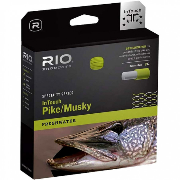 Леска RIO InTouch Pike/Musky WF8F/I, Gray/Yellow в Новороссийске