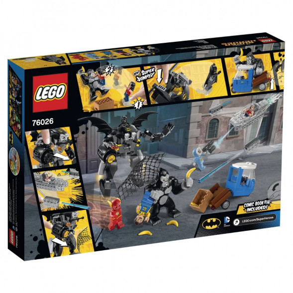 Конструктор LEGO Super Heroes 76026 Горилла Гродд сходит с ума в Новороссийске