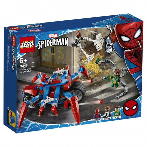 Конструктор LEGO Super Heroes 76148 Человек-паук против Доктора Осьминога в Новороссийске