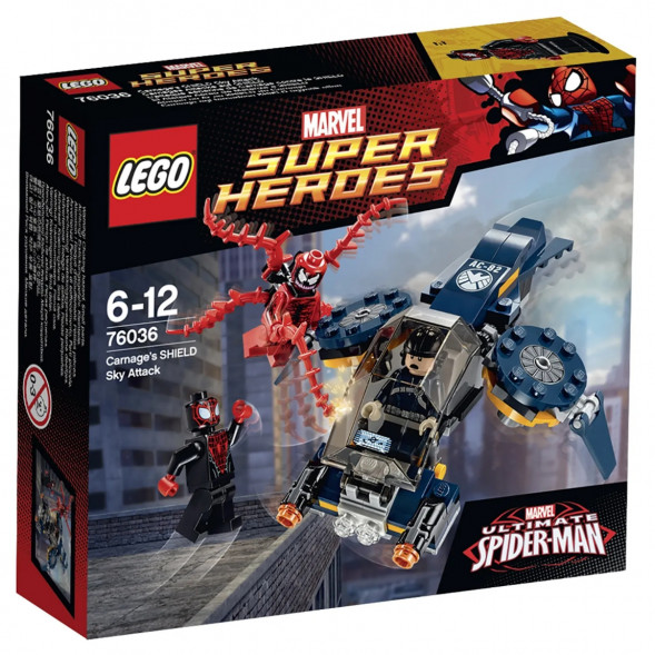 Конструктор LEGO Super Heroes 76036 Воздушная атака Карнажа в Новороссийске