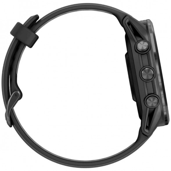 Умные часы Garmin Forerunner 970 Carbon Gray DLC Titanium ремешок Black/Translucent Whitestone 010-02969-10 в Новороссийске
