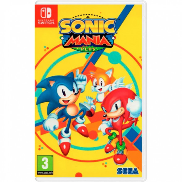 Игра Sonic Mania Plus [Nintendo Switch, английская версия] в Новороссийске