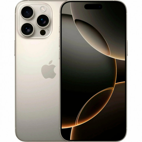 Смартфон Apple iPhone 16 Pro Max (nano SIM+eSIM) 256ГБ, Natural Titanium в Новороссийске