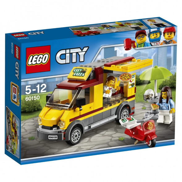 Конструктор LEGO City Great Vehicles 60150 Фургон-пиццерия в Новороссийске