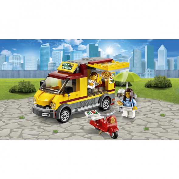 Конструктор LEGO City Great Vehicles 60150 Фургон-пиццерия в Новороссийске