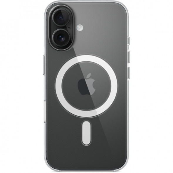 Чехол Apple Clear Case with MagSafe для iPhone 16 Plus, прозрачный (MA7D4ZM/A) в Новороссийске
