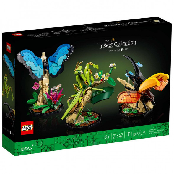 Конструктор LEGO Ideas 21342 Коллекция насекомых в Новороссийске