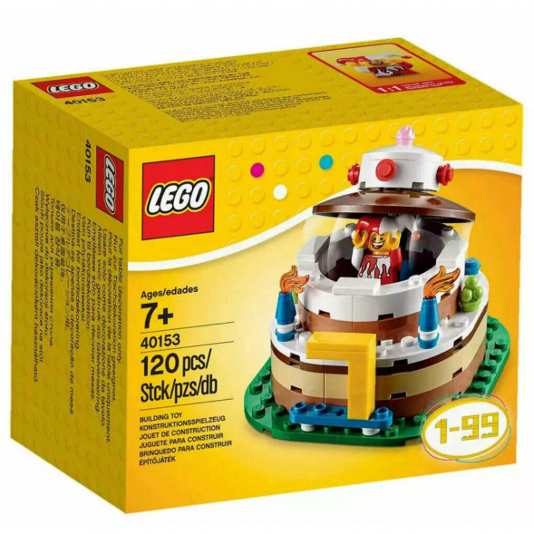 Конструктор LEGO Seasonal 40153 Торт на День Рождения в Новороссийске