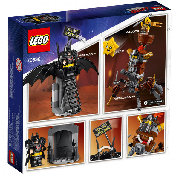 Конструктор LEGO Movie 70836 Боевой Бэтмен и Железная борода  в Новороссийске