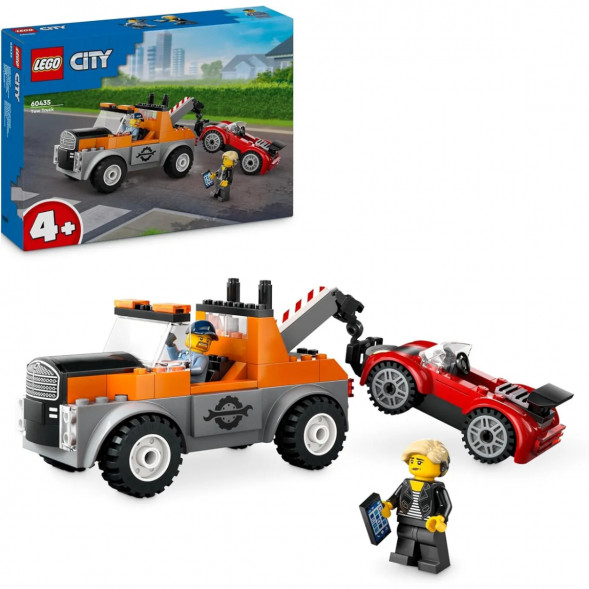 Конструктор LEGO City 60435 Ремонт эвакуаторов и спортивных автомобилей в Новороссийске