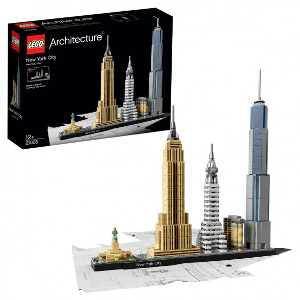 Конструктор LEGO Architecture 21028 Нью Йорк в Новороссийске