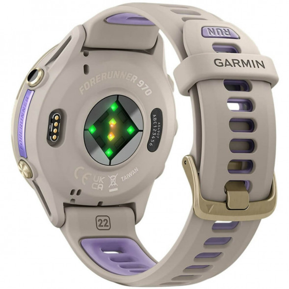 Умные часы Garmin Forerunner 970 Soft Gold Titanium/French Gray Translucent Indigo Band 010-02969-12 в Новороссийске