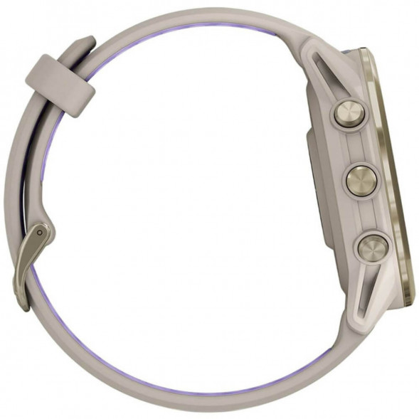 Умные часы Garmin Forerunner 970 Soft Gold Titanium/French Gray Translucent Indigo Band 010-02969-12 в Новороссийске