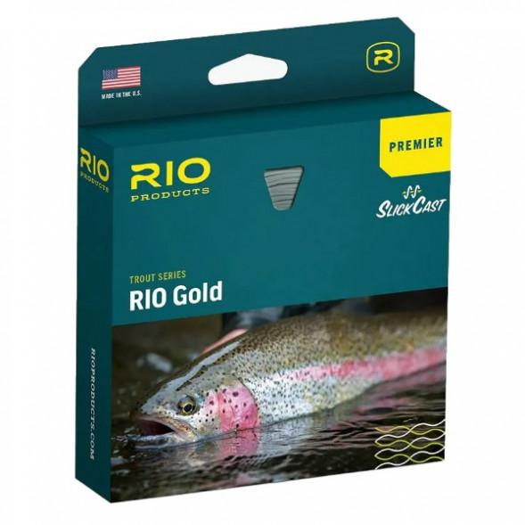 Леска RIO Premier Gold Floating Fly Line WF5F, мох/золото в Новороссийске