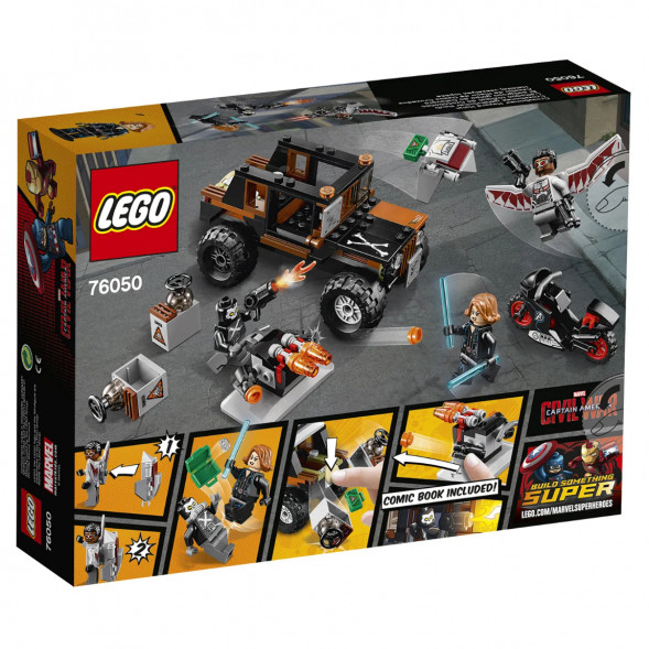 Конструктор LEGO Super Heroes 76050 Опасное ограбление в Новороссийске