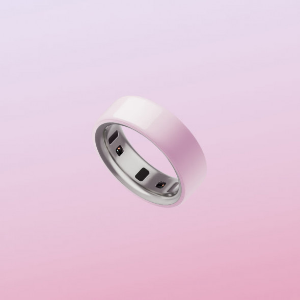Умное кольцо Oura Ring 4 Ceramic (размер 9), Розовый/Petal в Новороссийске