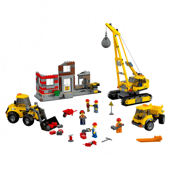 Конструктор LEGO City 60076 Снос здания в Новороссийске