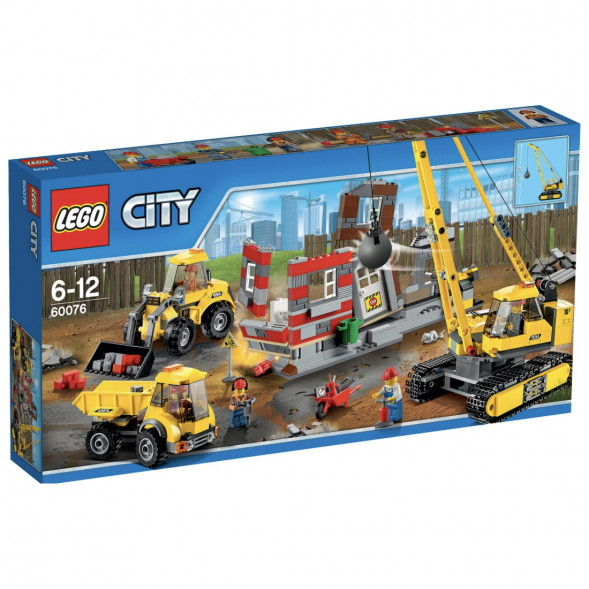 Конструктор LEGO City 60076 Снос здания в Новороссийске