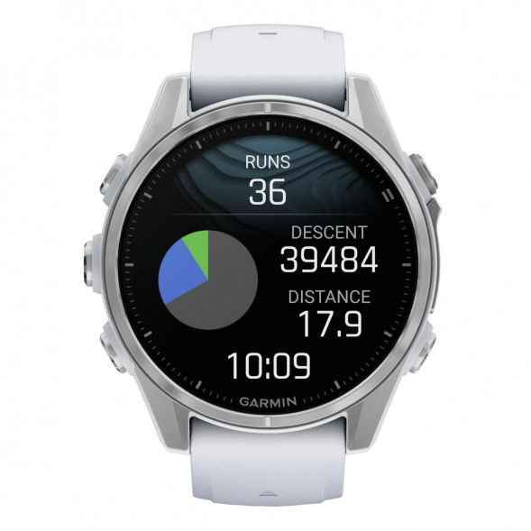 Умные часы Garmin Fenix 8, 43 mm, Whitestone 010-02903-00 в Новороссийске