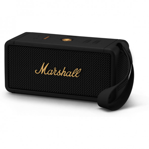 Портативная акустика Marshall Middleton, 60 Вт, черный и латунный в Новороссийске