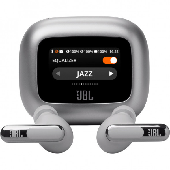 Беспроводные наушники JBL Live Beam 3, Silver в Новороссийске