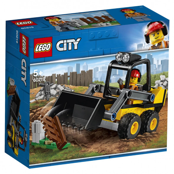 Конструктор LEGO City Great Vehicles 60219 Строительный погрузчик в Новороссийске