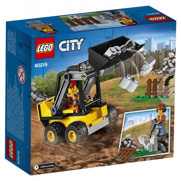 Конструктор LEGO City Great Vehicles 60219 Строительный погрузчик в Новороссийске
