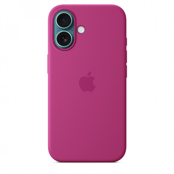 Чехол Apple для iPhone 16 Plus Silicone MagSafe, Fuchsia (MYYE3ZM/A) в Новороссийске