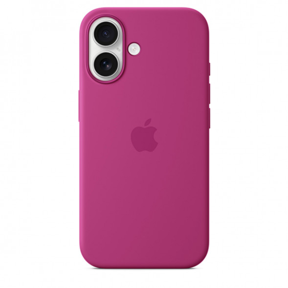Чехол Apple для iPhone 16 Plus Silicone MagSafe, Fuchsia (MYYE3ZM/A) в Новороссийске