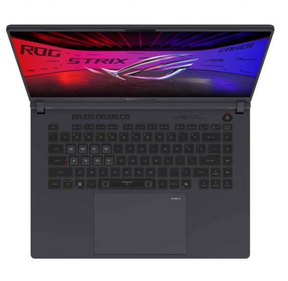 Ноутбук ASUS ROG Strix G16 2025 G615LR-S5222 (Intel Core Ultra 9 275HX 2700MHz/16&amp;quot;/2560x1600/32Gb/1Tb/NVIDIA GeForce RTX 5070Ti/Без ОС) Серый в Новороссийске